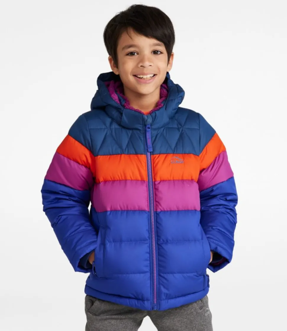 Shop L.L.Bean "Kids' Bean's Down Jacket, Colorblock"