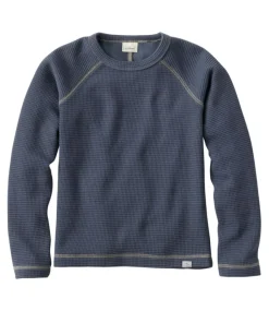 Shop L.L.Bean "Kids' Chunky Thermal Crewneck"
