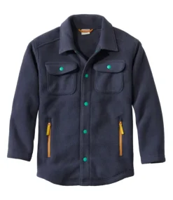 Hot L.L.Bean "Kids' Cozy Fleece Shirt Jacket"