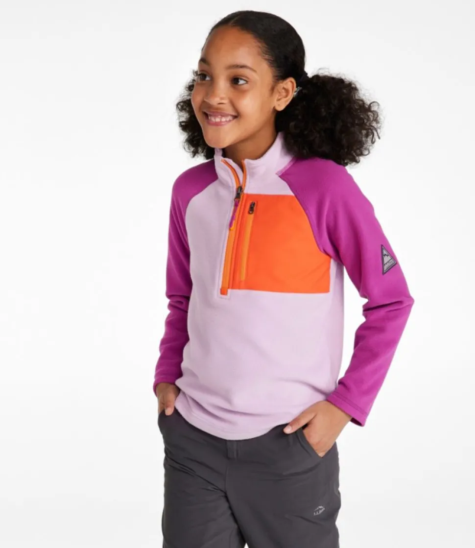 Sale L.L.Bean "Kids' Fitness Fleece, Quarter-Zip"