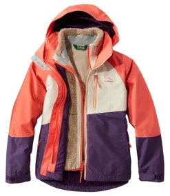 Online L.L.Bean "Kids' Fleece-Lined 3-in-1 Jacket"