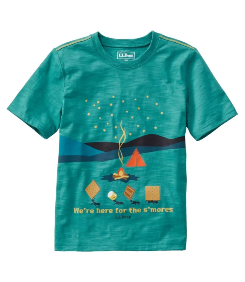 Hot L.L.Bean "Kids' Graphic Tee, Glow-in-the-Dark"