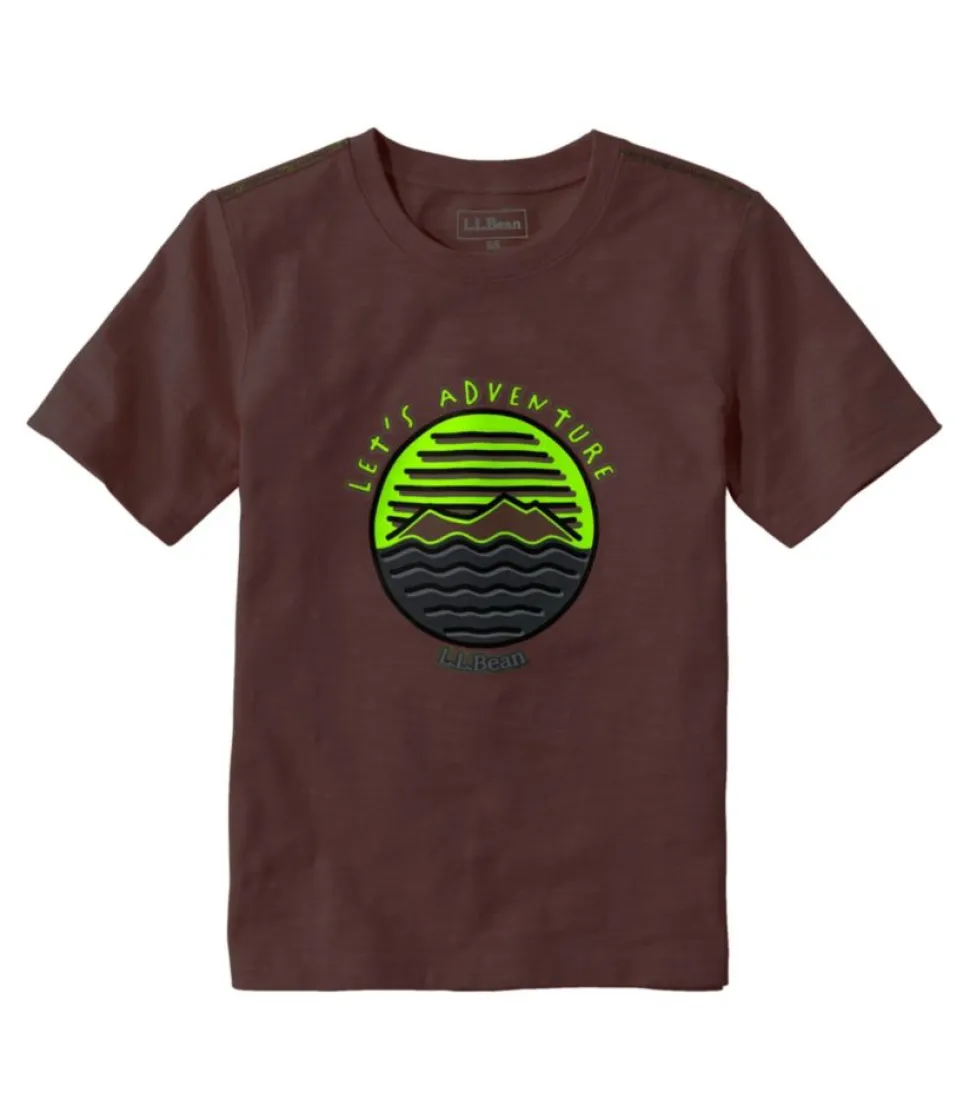 Hot L.L.Bean "Kids' Graphic Tee, Glow-in-the-Dark"