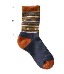 Clearance L.L.Bean "Kids' Katahdin Hiker Socks, Print"