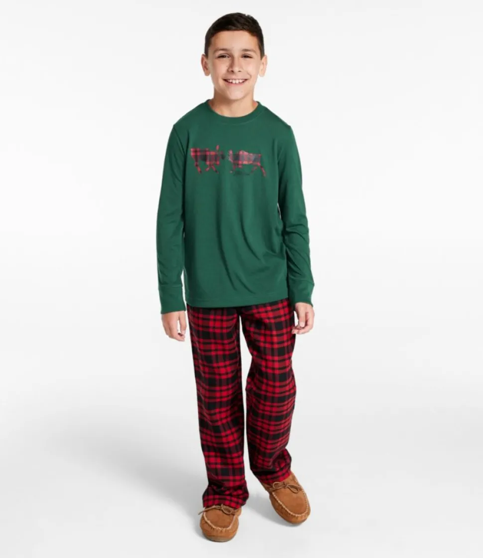 Flash Sale L.L.Bean "Kids' Flannel Pajamas"