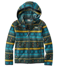 Hot L.L.Bean "Kids' Sweater Fleece, Hooded Print"