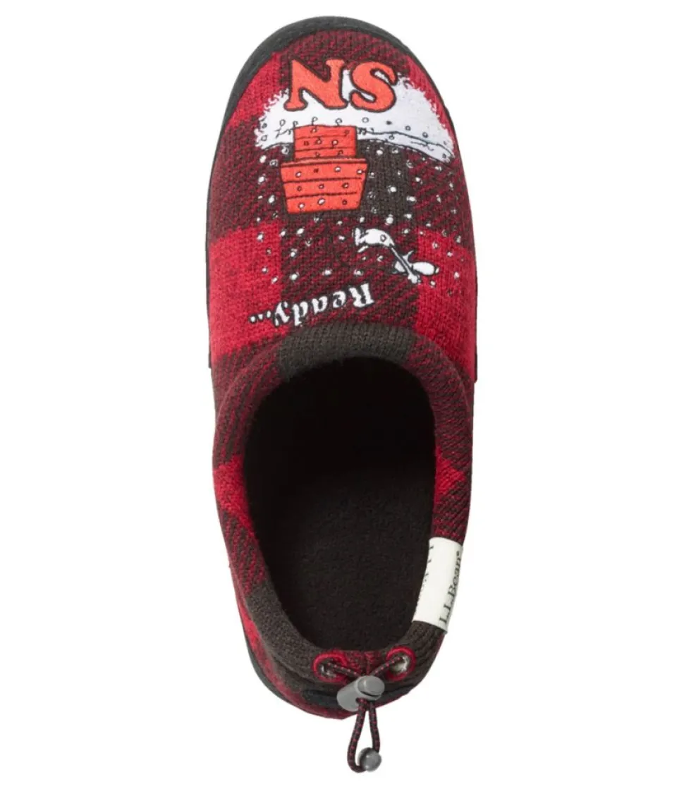 Best L.L.Bean "Kids' X Peanuts Sweater Fleece Slippers"