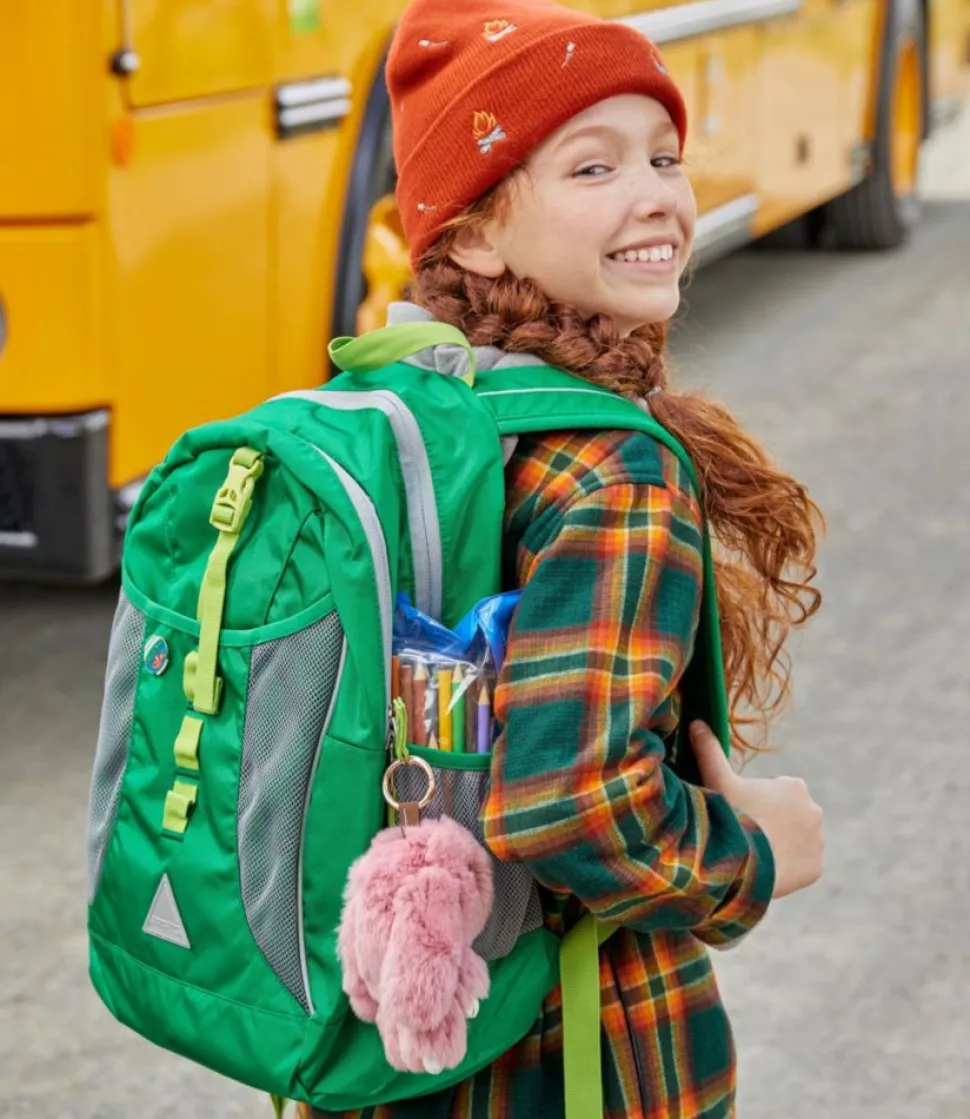 Online L.L.Bean "Kids' ie, Critter" NavyMountainRainbow