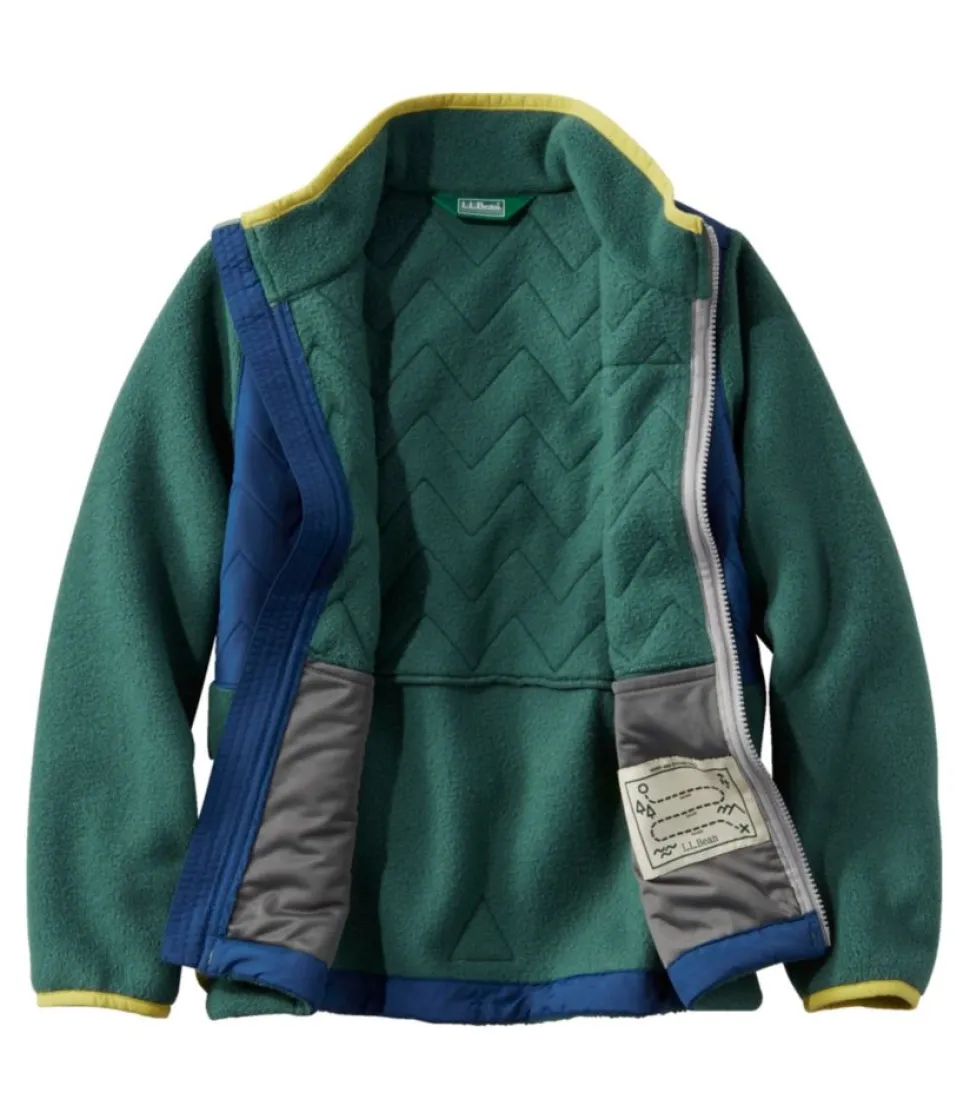 Hot L.L.Bean "Kids' Mountain Classic Fleece Jacket, Mixed Media"