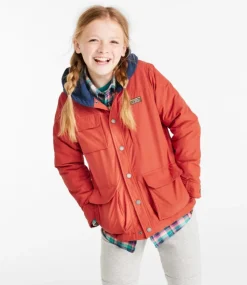 Best Sale L.L.Bean "Kids' Mountain Classic Water-Resistant Shirt Jacket" IndigoInk