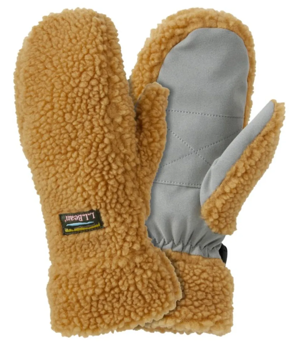 Fashion L.L.Bean "Kids' Sherpa Mittens"