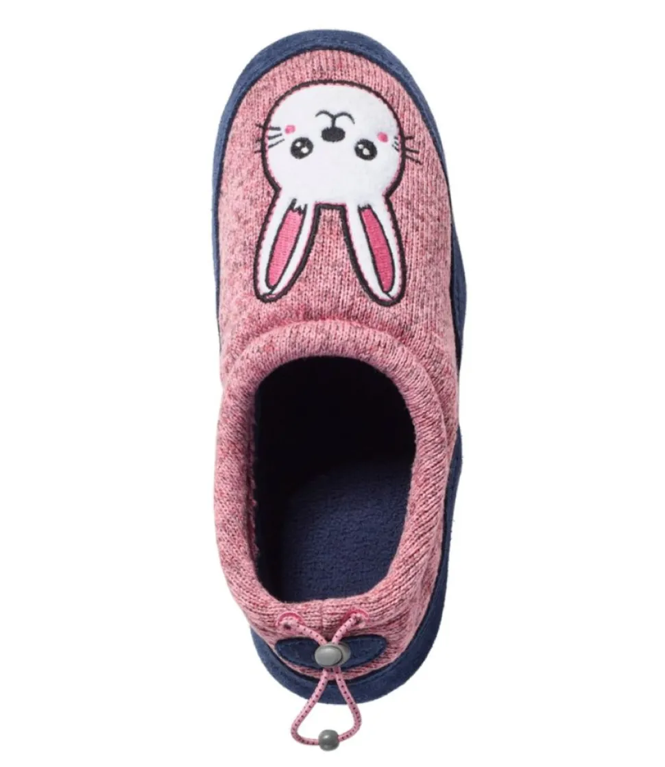 Outlet L.L.Bean "Kids' Sweater Fleece Slippers, Motif"
