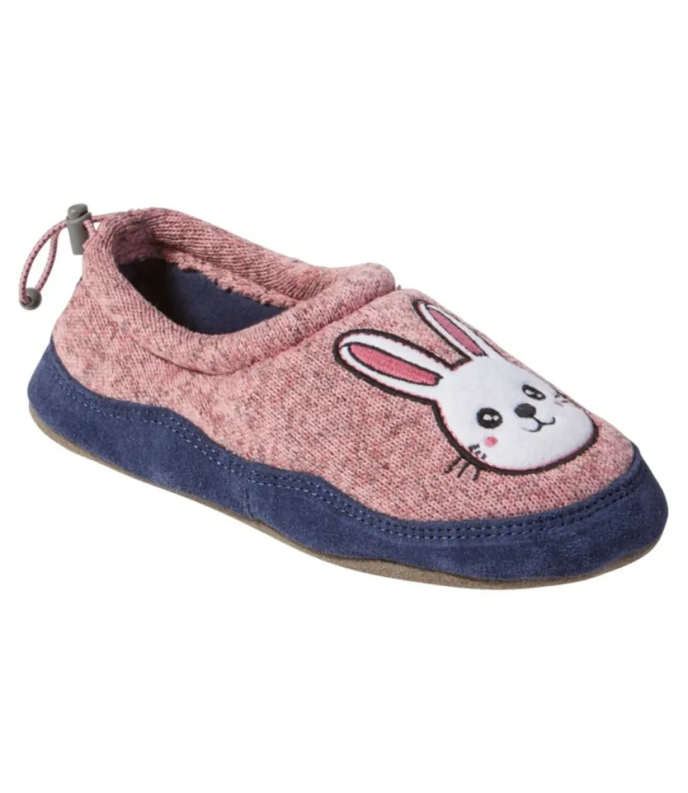 Outlet L.L.Bean "Kids' Sweater Fleece Slippers, Motif"