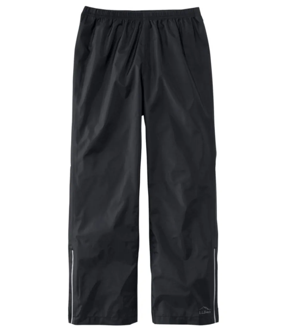 Best L.L.Bean "Kids' Trail Model Rain Pants" Black