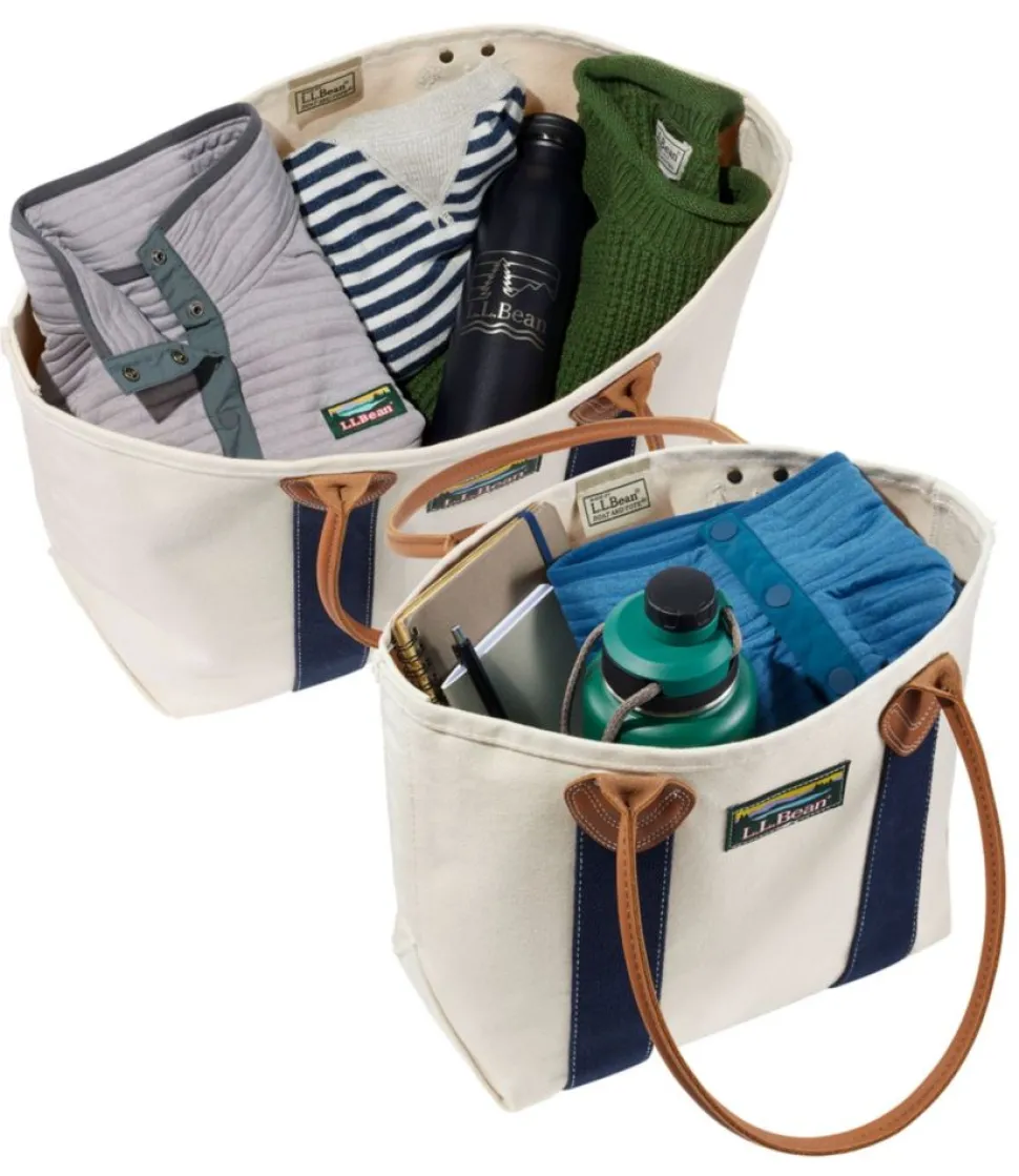 Best Sale L.L.Bean "Leather-Handle Katahdin Boat and Tote®"