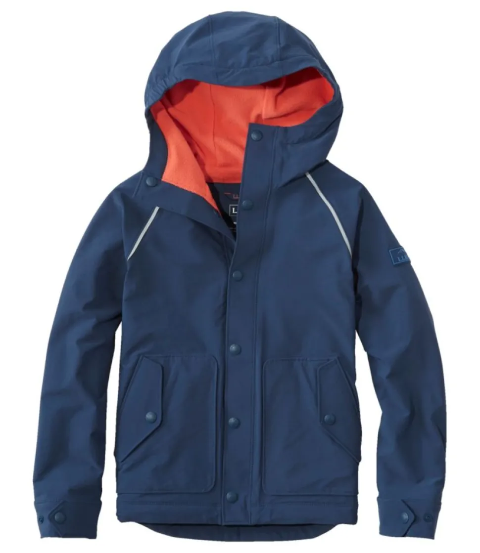 Fashion L.L.Bean "Little Kids' Boundless Softshell Jacket" NauticalNavy