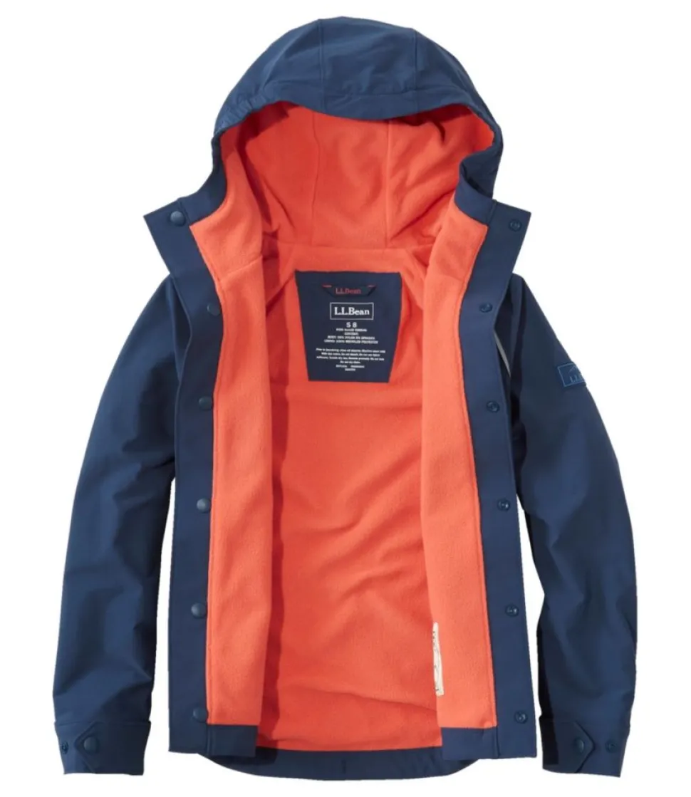 Fashion L.L.Bean "Little Kids' Boundless Softshell Jacket" NauticalNavy