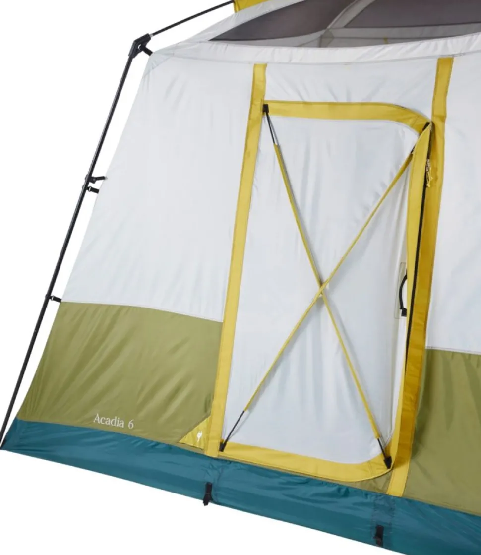 Cheap L.L.Bean " Acadia 6-Person Family Tent" Avocado/Chartreuse