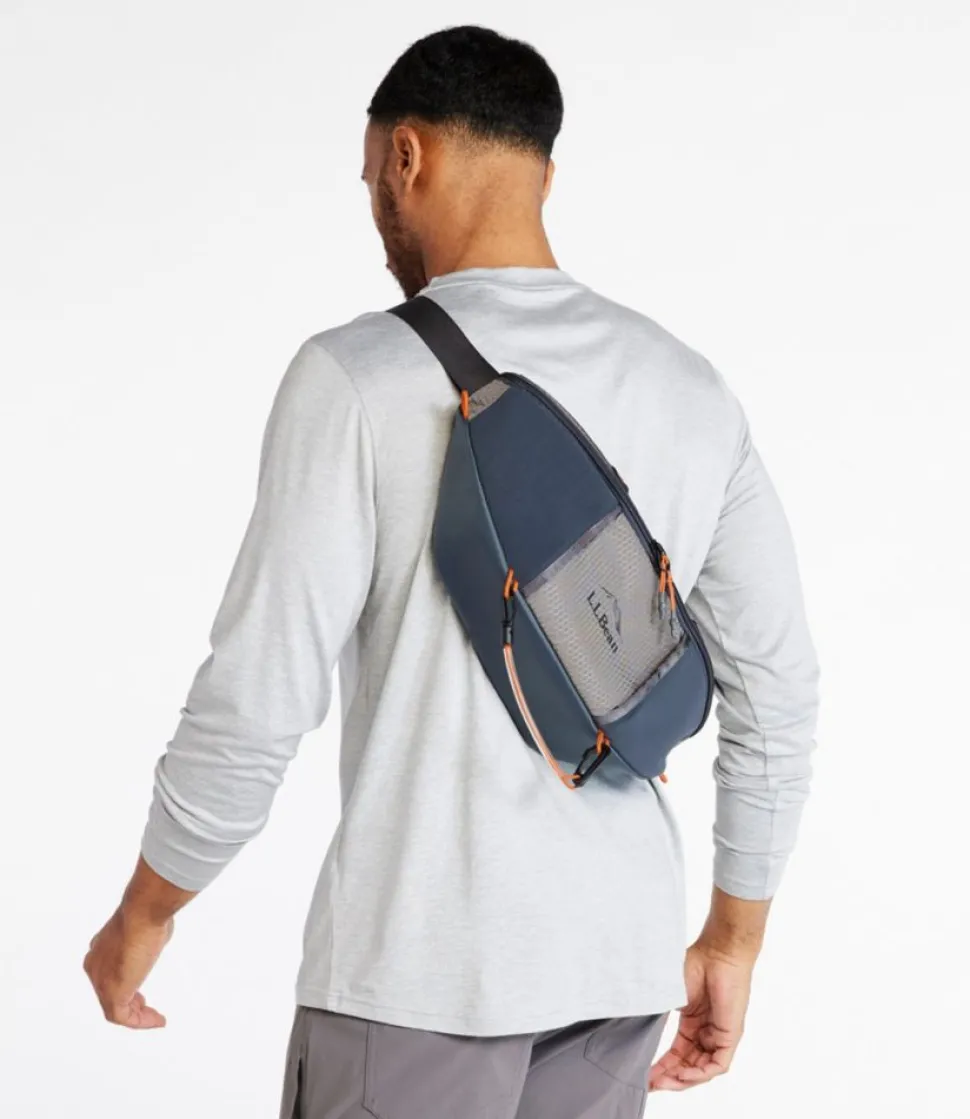 Clearance L.L.Bean " Basic Sling Pack" Asphalt
