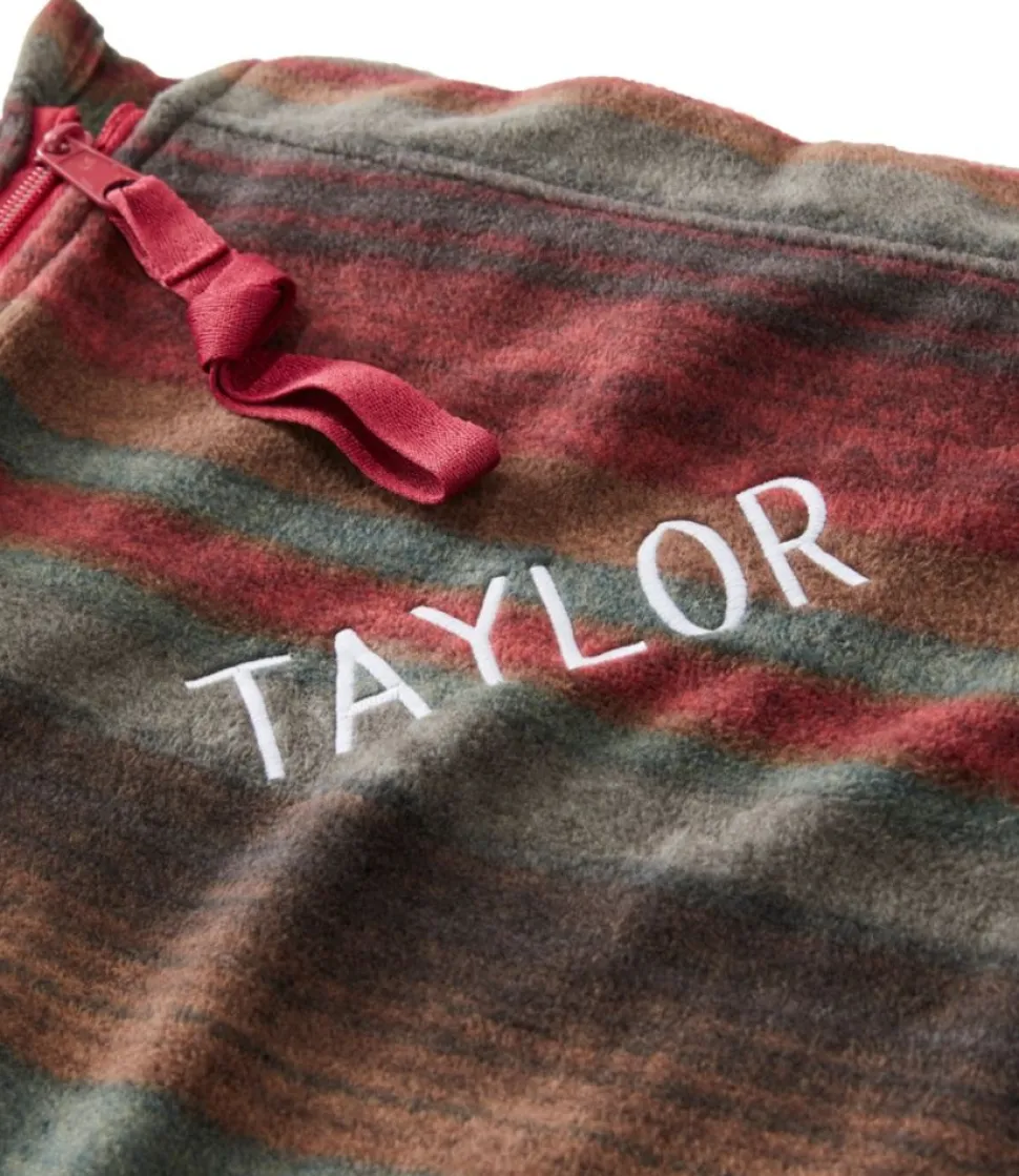 Flash Sale L.L.Bean " Cabin Fleece Sleeping Bag" BlanketStripe