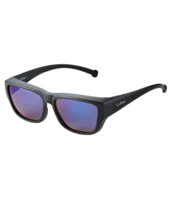 Online L.L.Bean " Classic Over The Glasses Polarized Sunglasses" MatteBlack