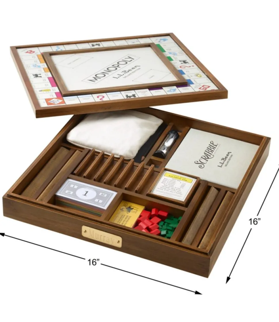 Flash Sale L.L.Bean " Deluxe Scrabble/Monopoly" NotApplicable