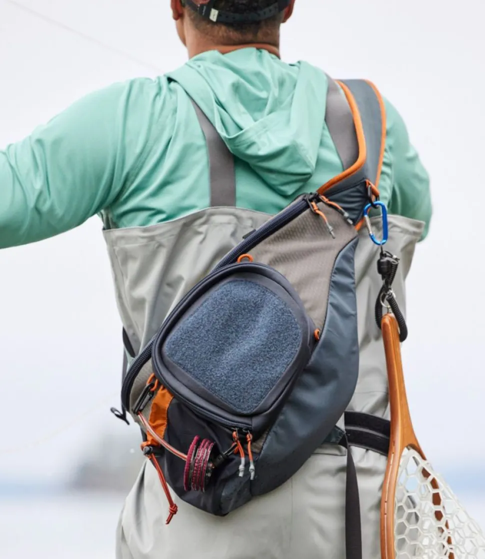 Clearance L.L.Bean " Deluxe Sling Pack" Asphalt