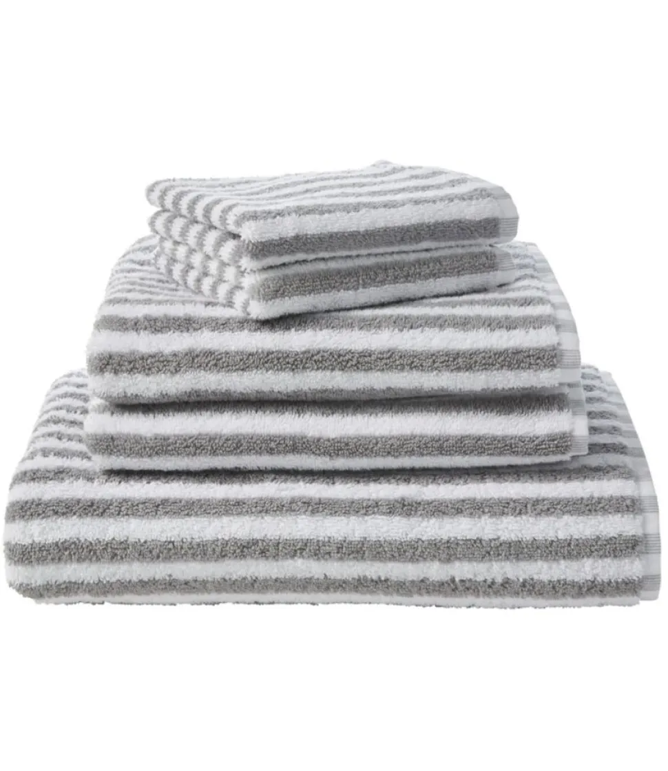 Cheap L.L.Bean " Egyptian Cotton Towels, Stripe"