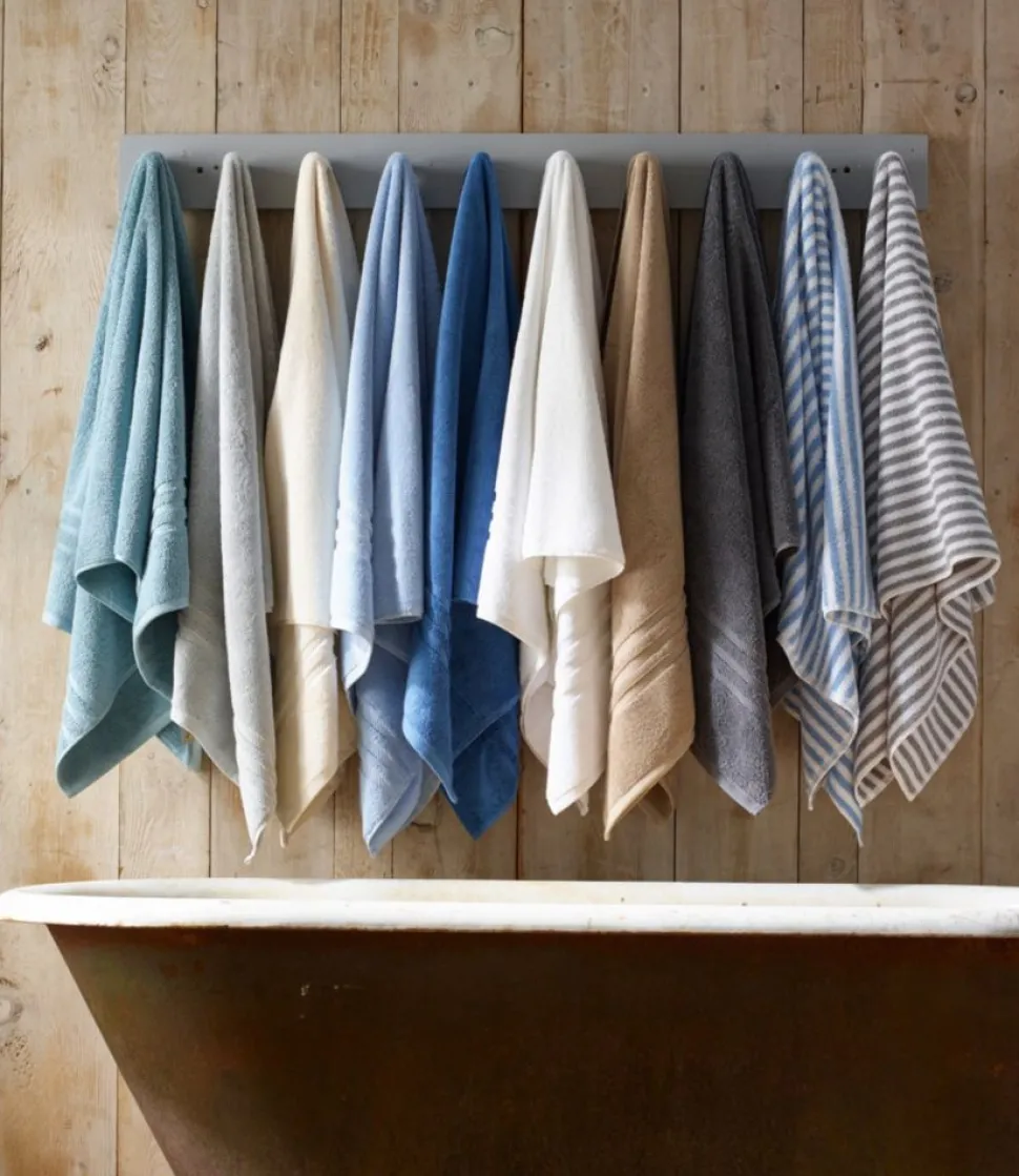 Cheap L.L.Bean " Egyptian Cotton Towels, Stripe"