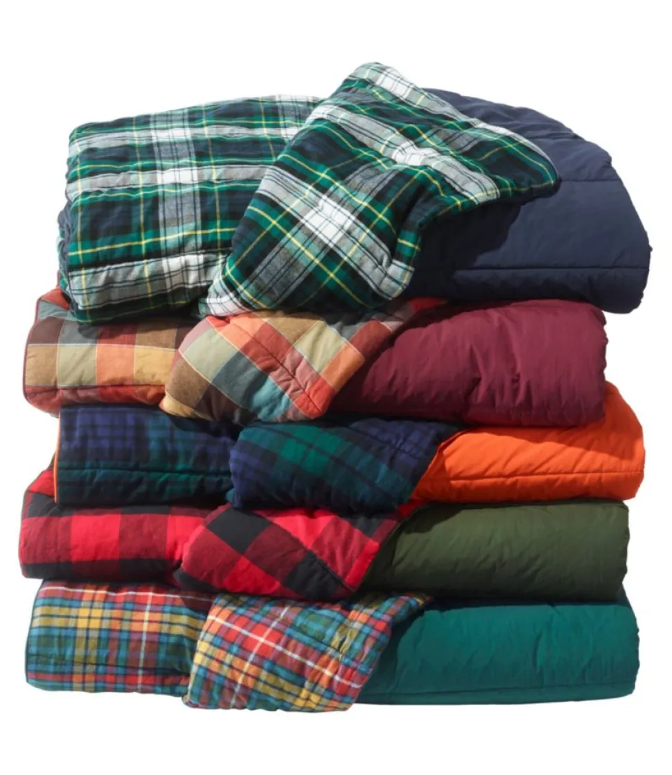 Discount L.L.Bean " Flannel Camp Blanket, Extra-Large"