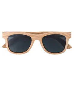 Shop L.L.Bean " Northwoods Polarized Wooden Sunglasses" OakWood/Hedge