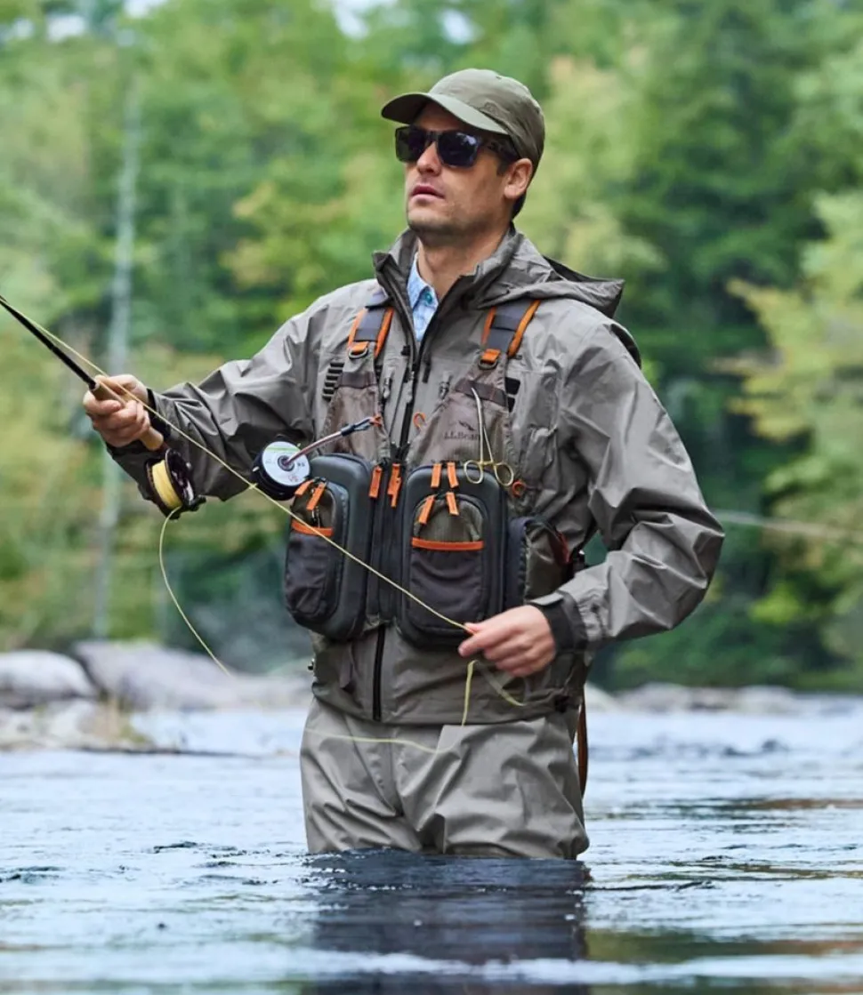 Hot L.L.Bean " Rapid River Vest Pack II" Asphalt