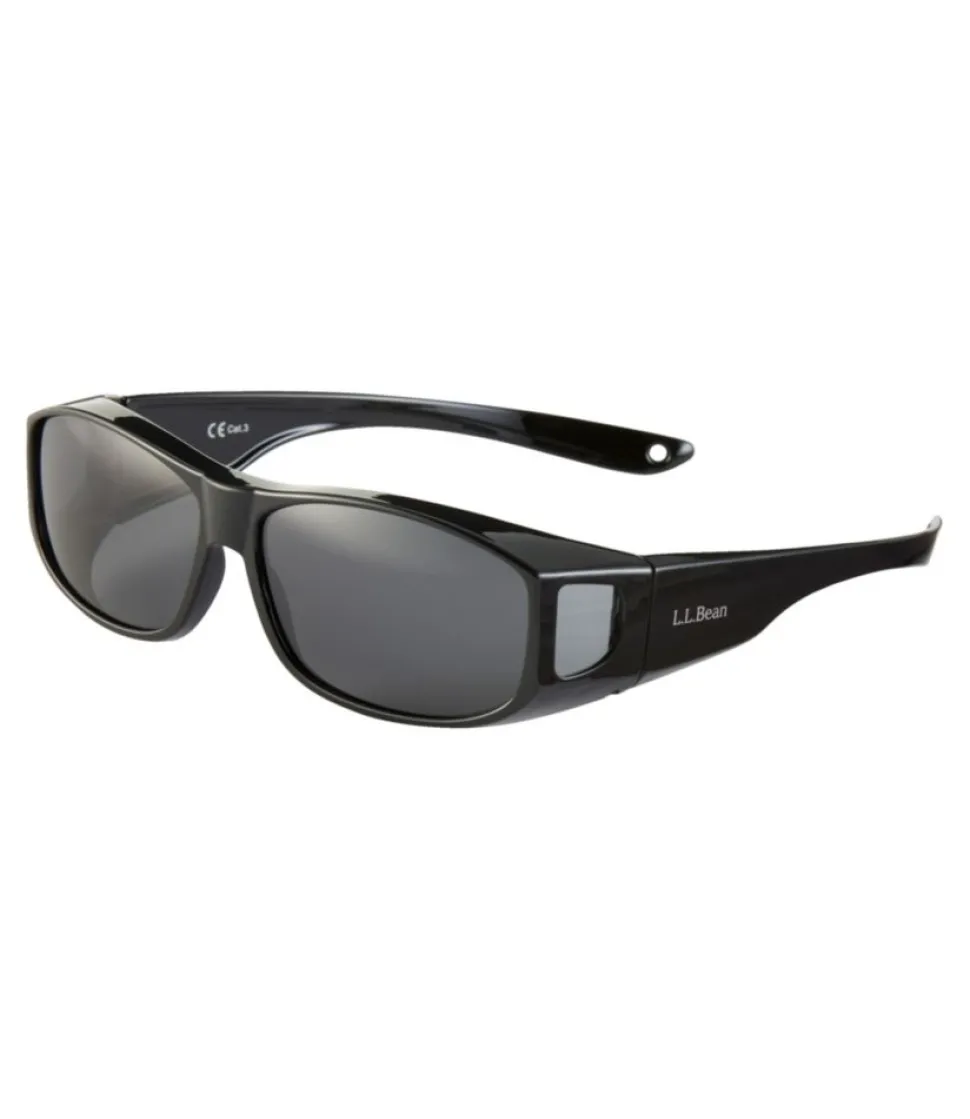 New L.L.Bean " Sport Over The Glasses Polarized Sunglasses"