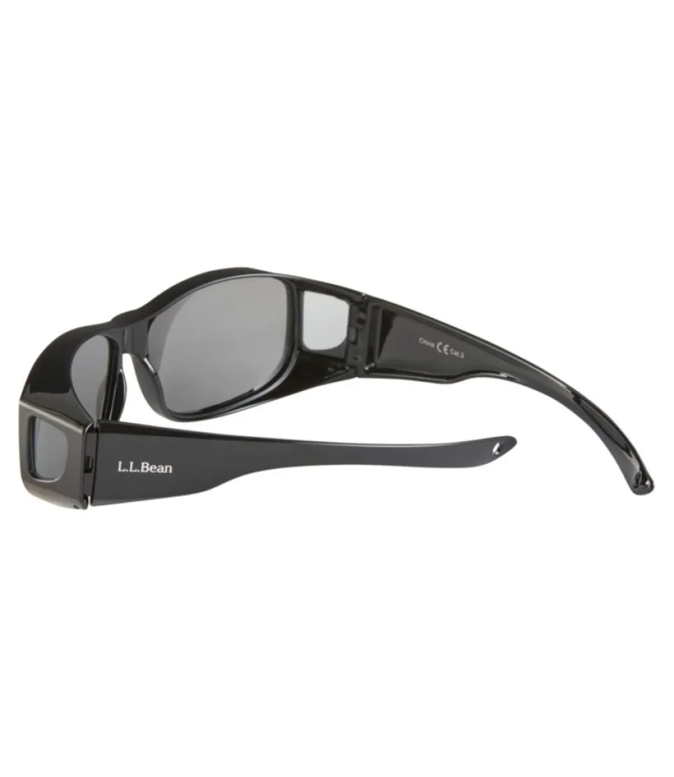New L.L.Bean " Sport Over The Glasses Polarized Sunglasses"