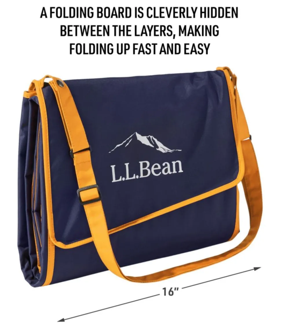 Flash Sale L.L.Bean " Sunbuster Blanket" SeaAquaStripe