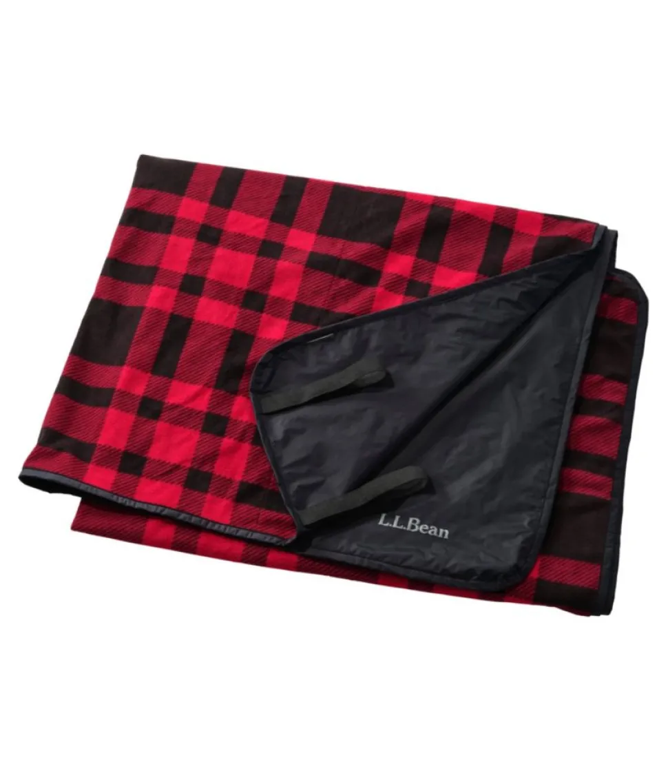 Best L.L.Bean " Waterproof Outdoor Blanket,Plaid"