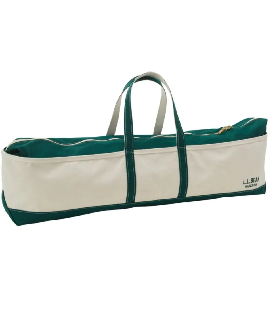 Best Sale L.L.Bean "Maine Coast Croquet Boat and Tote" DarkGreen