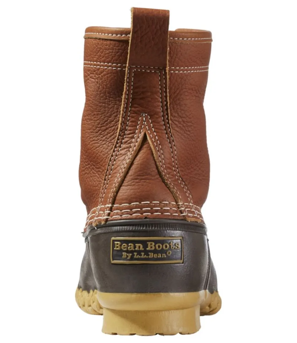 Fashion L.L.Bean "Men's Bean Boots 8", Flannel-Lined Insulated"