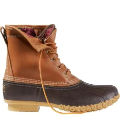 New L.L.Bean "Men's Bean Boots, 8" GORE-TEX/Insulated" Tan/Brown