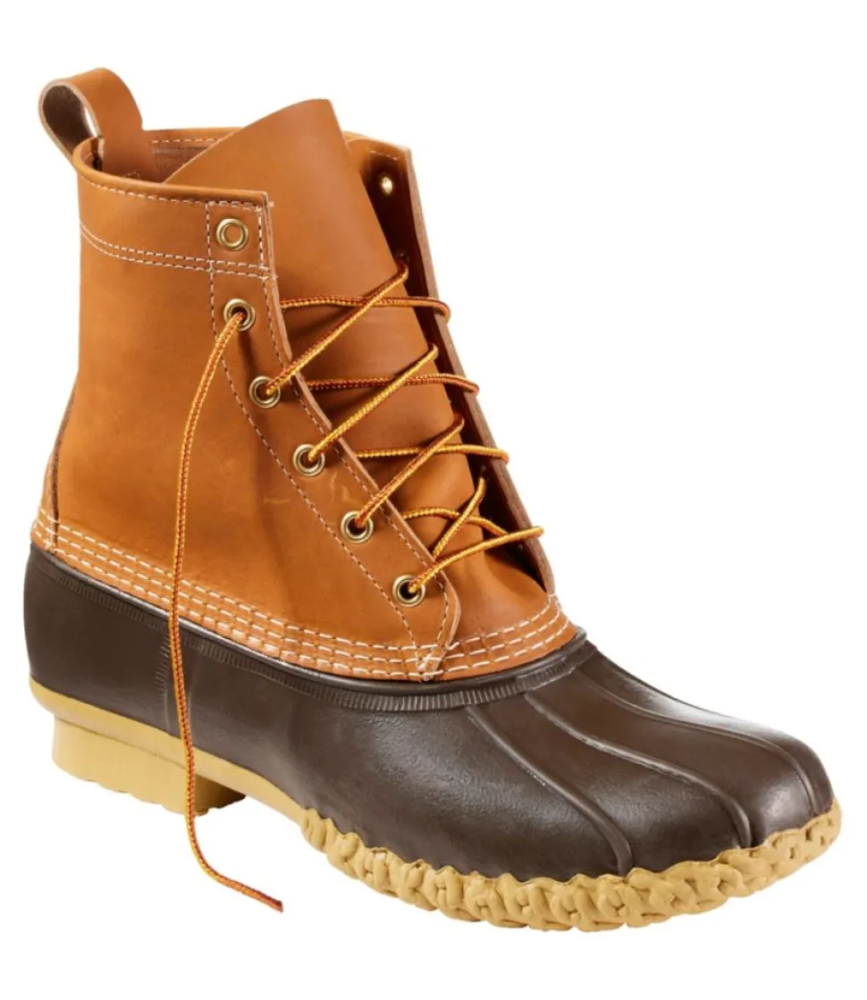 Store L.L.Bean "Men's Bean Boots, 8" Insulated" Tan/BeanBootBrown/Gum