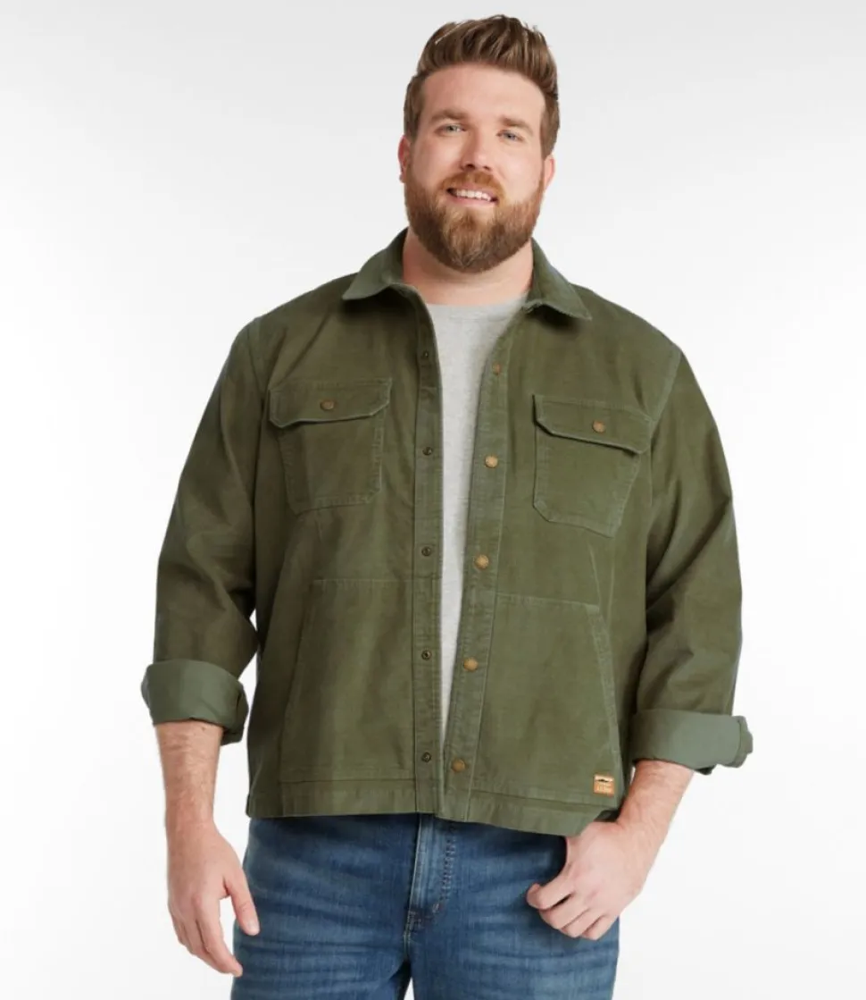 Cheap L.L.Bean "Men's BeanBuilt Corduroy Shirt Jac"