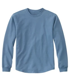 Shop L.L.Bean "Men's BeanBuilt Cotton Tee, Without Pocket, Long-Sleeve"
