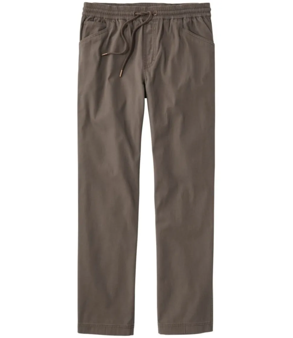 Store L.L.Bean "Men's BeanFlex® Canvas Pants, Pull-On, Standard Fit, Straight Leg"