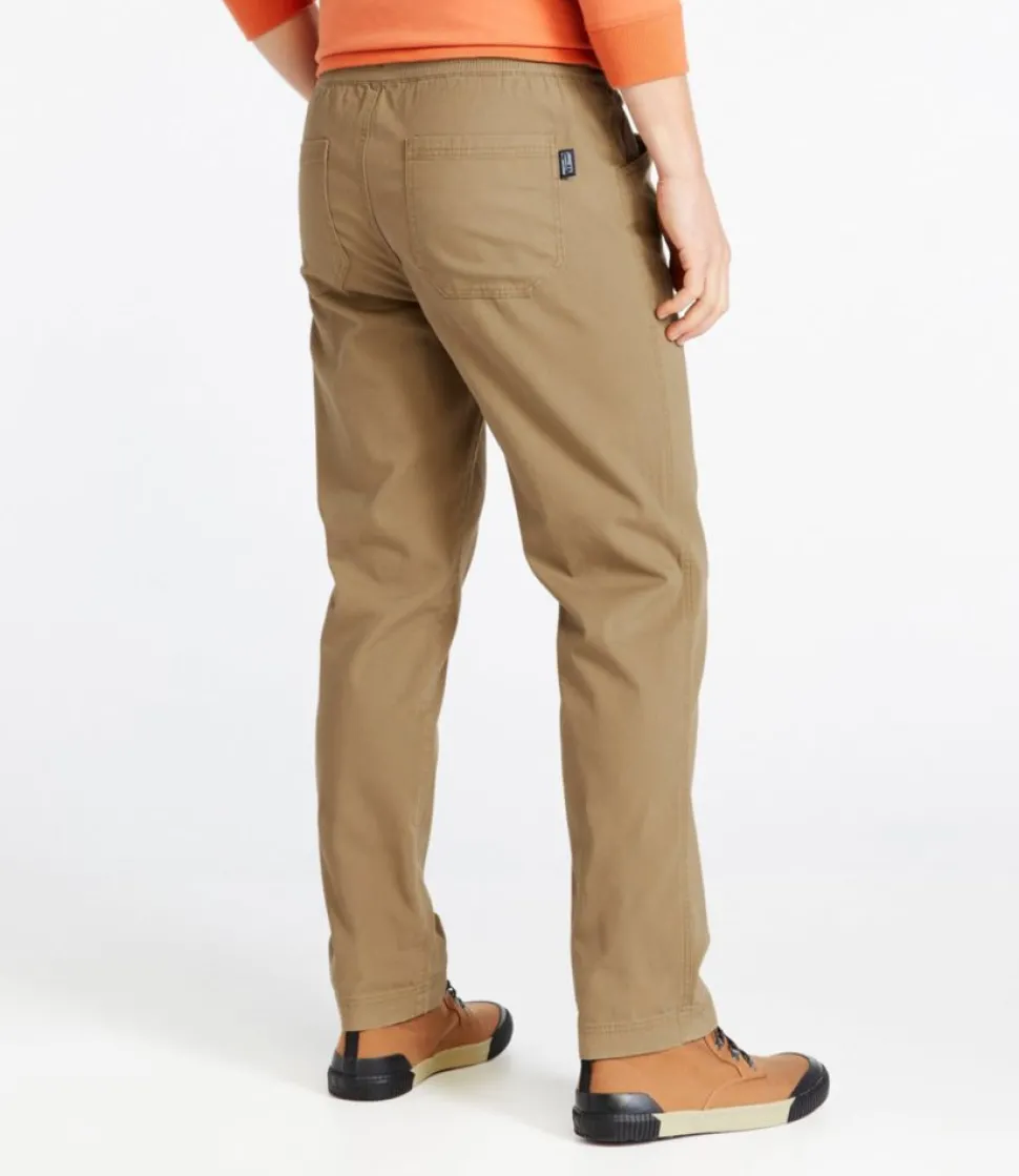Store L.L.Bean "Men's BeanFlex® Canvas Pants, Pull-On, Standard Fit, Straight Leg"