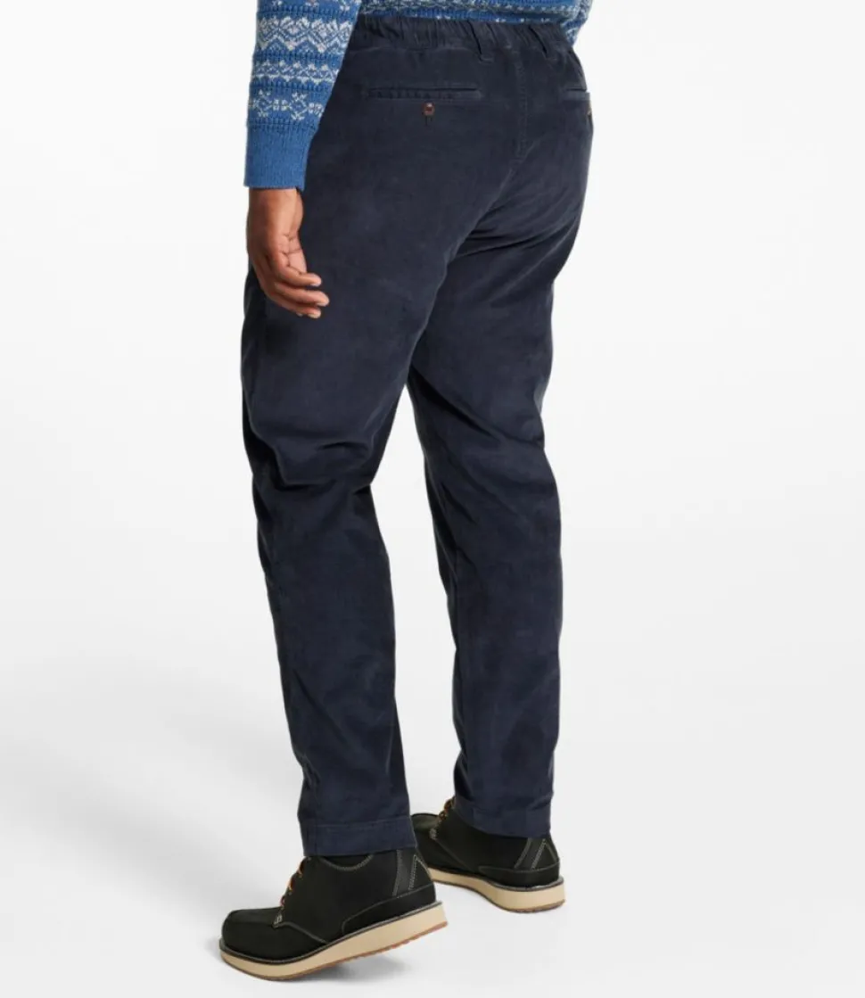 Fashion L.L.Bean "Men's BeanFlex® Corduroy Pants, Standard Fit, Straight Leg, Comfort Waist"