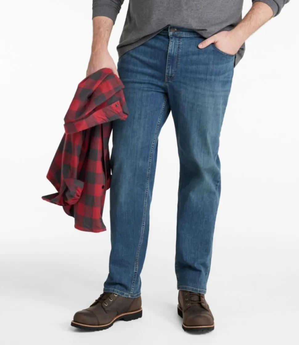 Cheap L.L.Bean "Men's BeanFlex® Jeans, Slim Fit, Straight Leg"