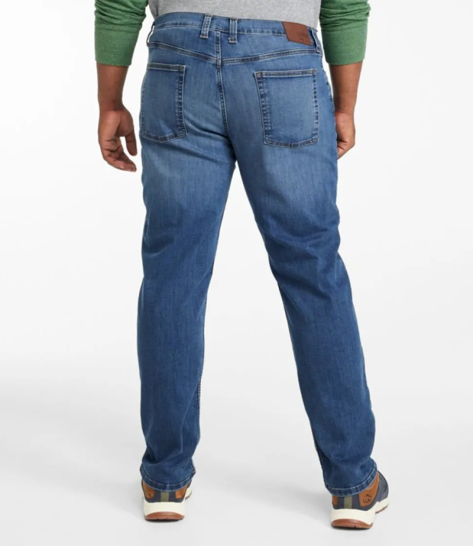 Cheap L.L.Bean "Men's BeanFlex® Jeans, Standard Athletic Fit, Straight Leg"