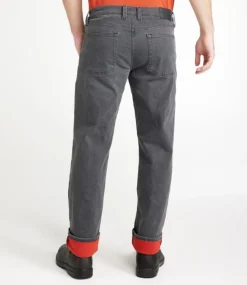 Cheap L.L.Bean "Men's BeanFlex® Jeans, Standard Athletic Fit, Fleece-Lined"