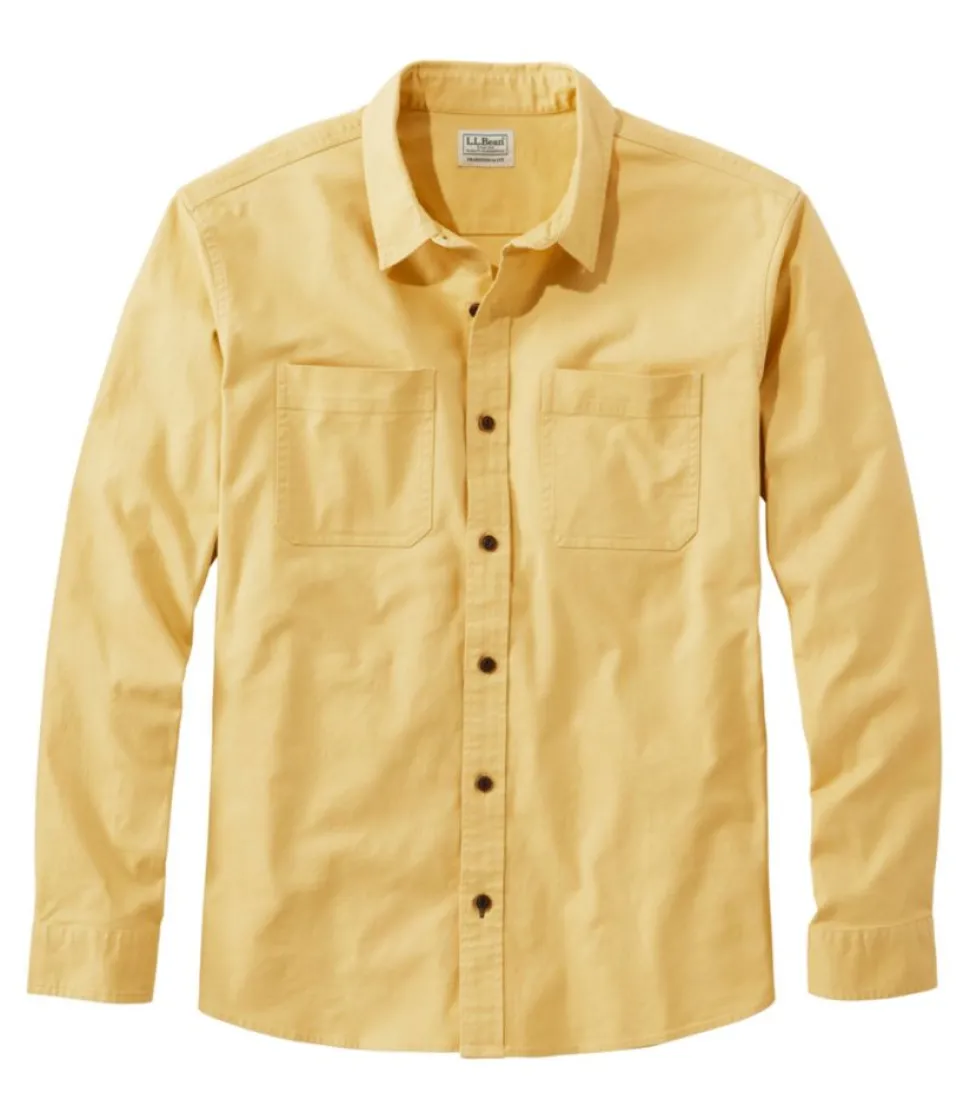 Shop L.L.Bean "Men's BeanFlex® Twill Shirt, Traditional Untucked Fit, Long-Sleeve"