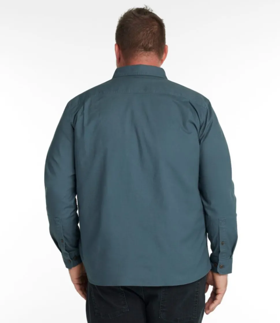 Store L.L.Bean "Men's BeanFlex® Twill Shirt, Slightly Fitted Untucked Fit, Long-Sleeve"